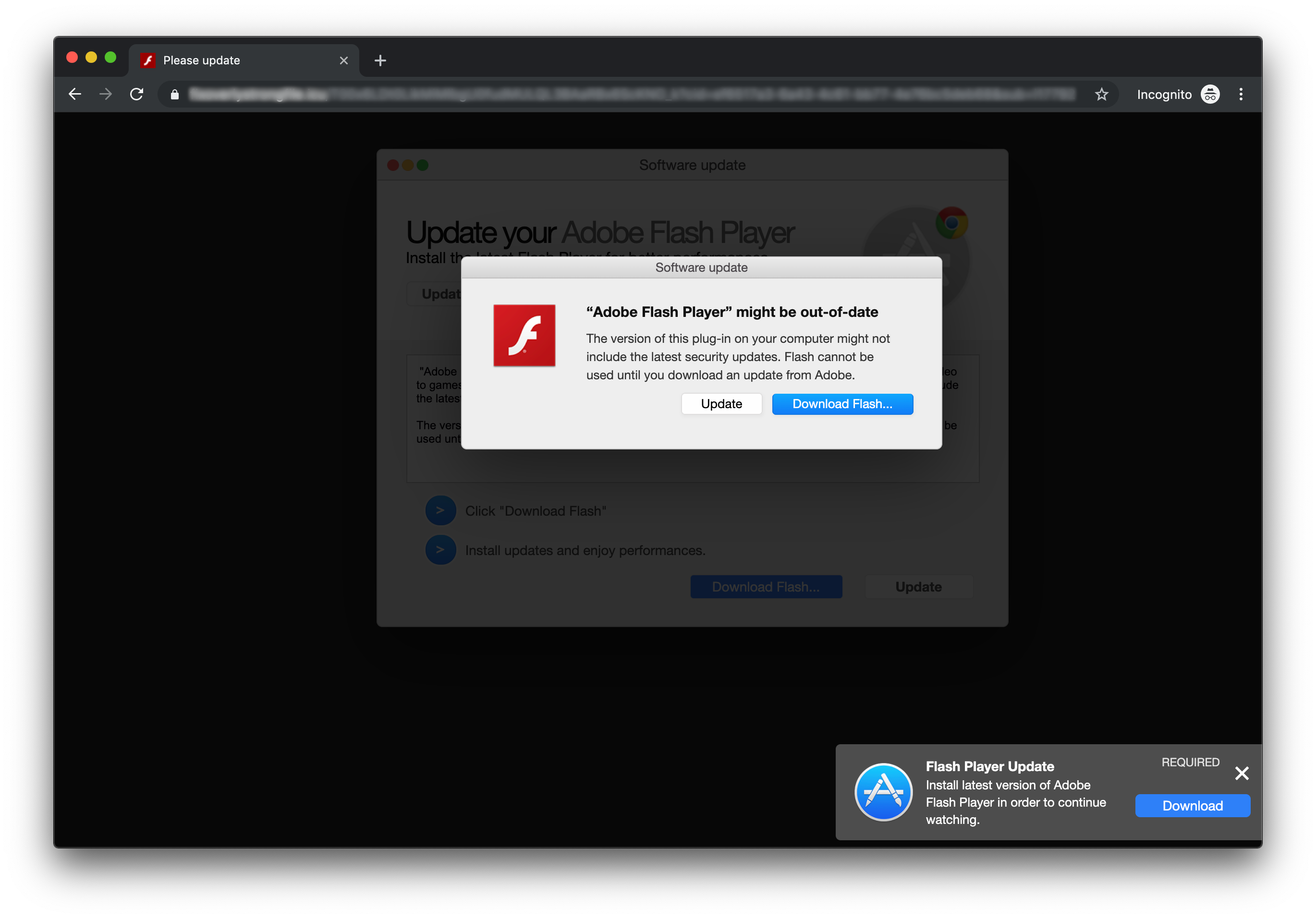 latest version of flash player for mac osx